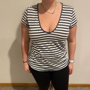 Striped tee - free people